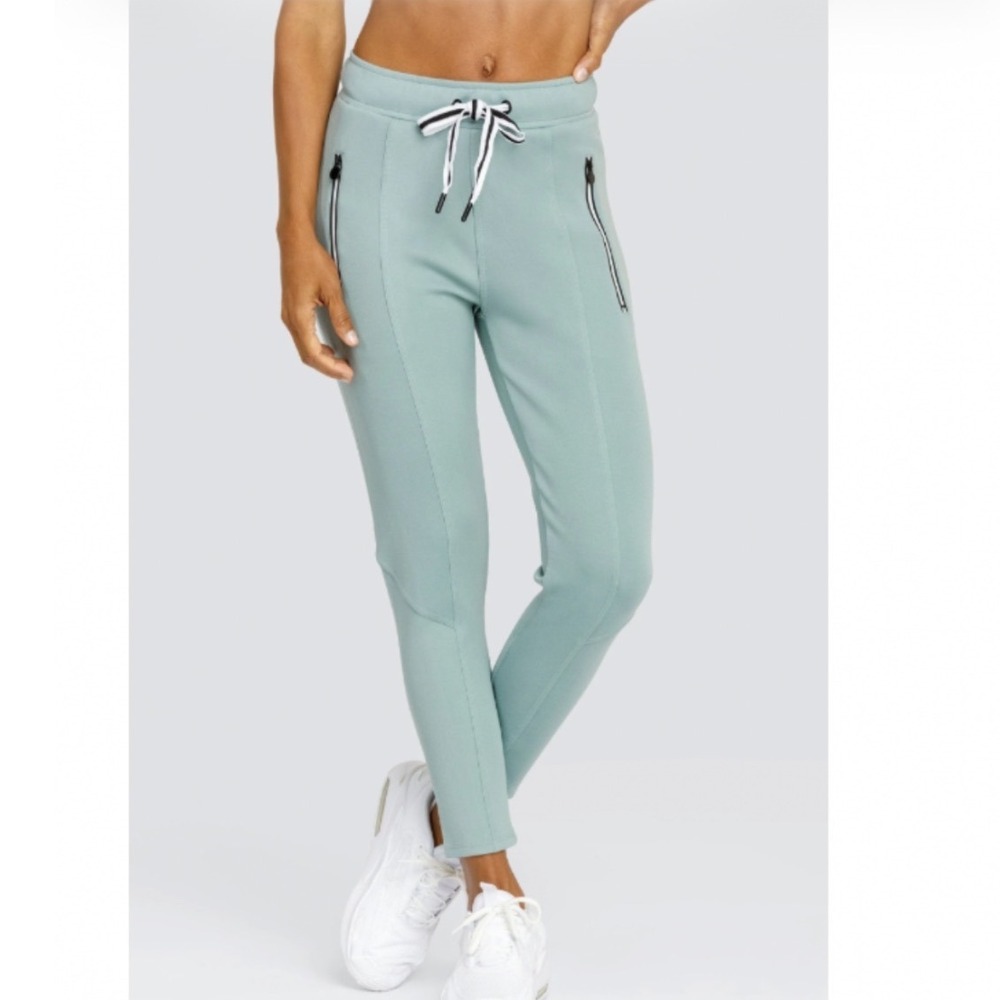 TAIL Eleanor Sage Jogger Women's M Athletic Zippered Cuffs